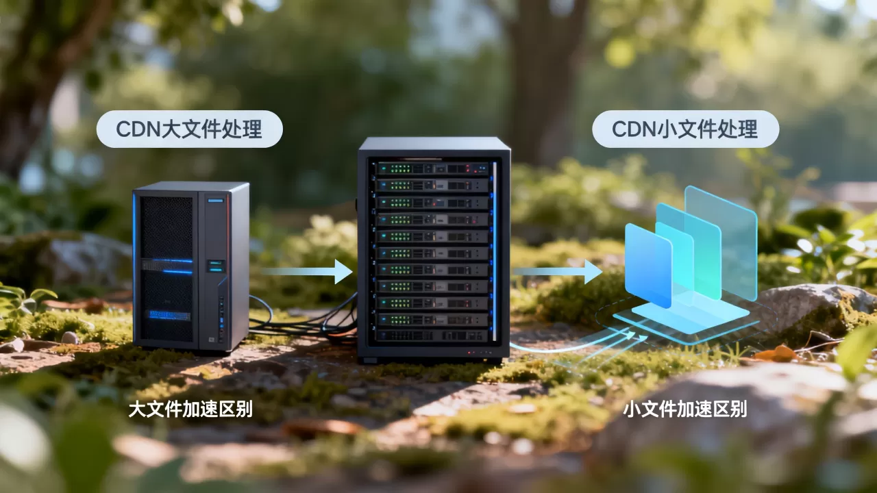 CDN大文件小文件怎么处理？cdn加速大文件小文件区别
