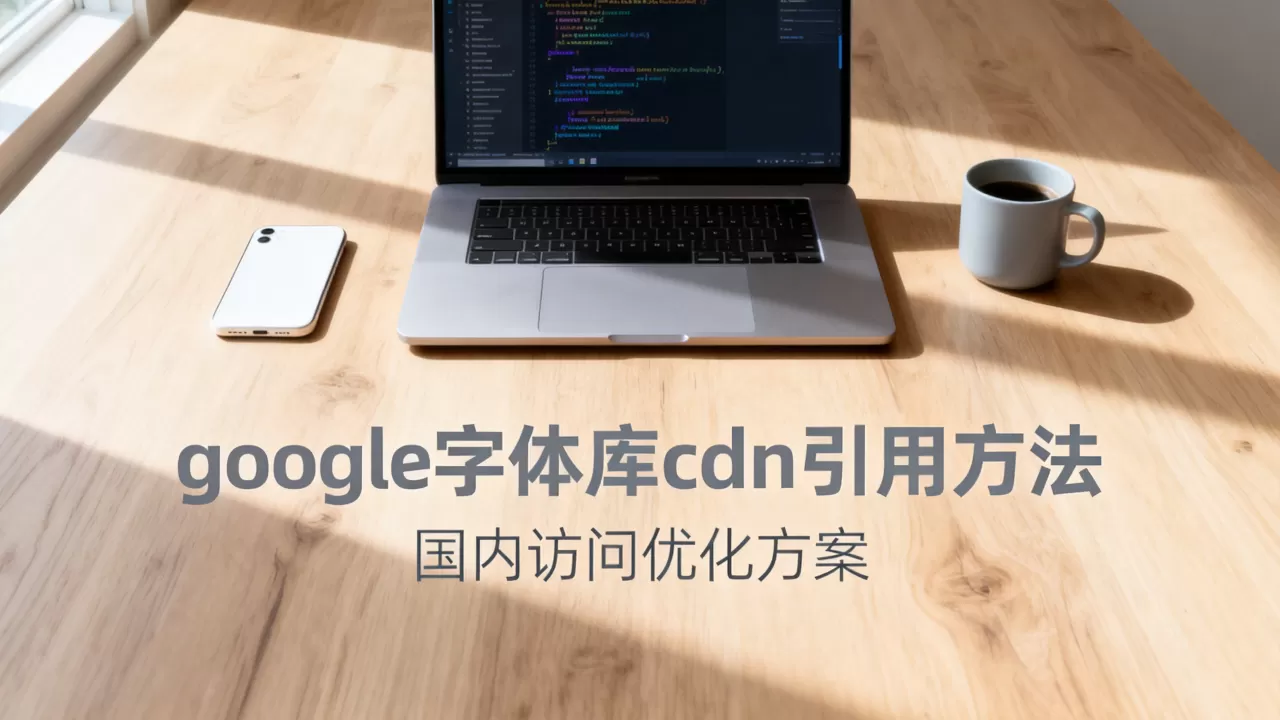 google字体库cdn怎么引用？国内访问慢解决方案