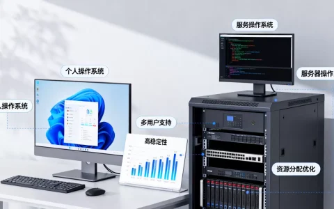 个人系统和服务器操作系统有啥区别?服务器操作系统推荐