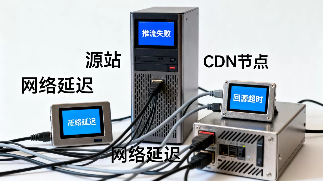 源站推流到CDN为何失败?CDN节点回源超时怎么解决 源站推流到CDN为何失败?CDN节点回源超时怎么解决