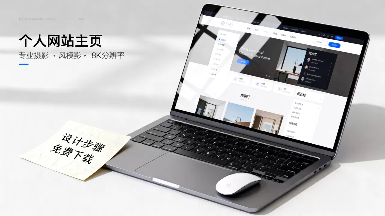 个人网站主页设计模板怎么做？个人网站主页设计模板免费下载