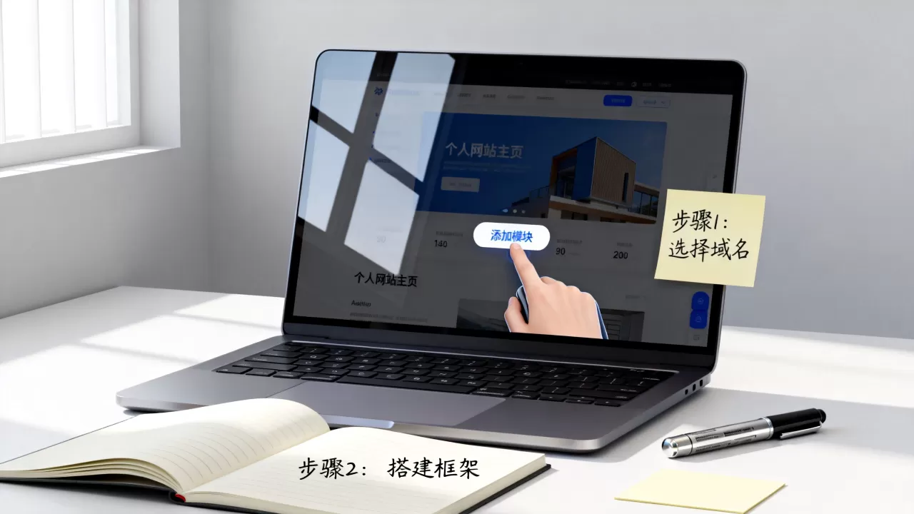 个人网站主页怎么设计？零基础建站教程