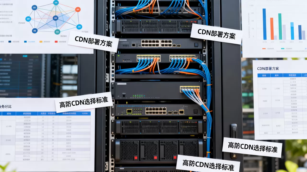 大型网站CDN部署方案有哪些？如何选择高防CDN服务商