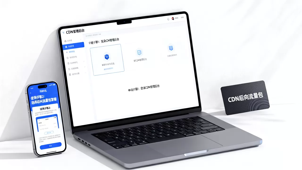 CDN集团后向流量包怎么用？如何申请CDN流量包