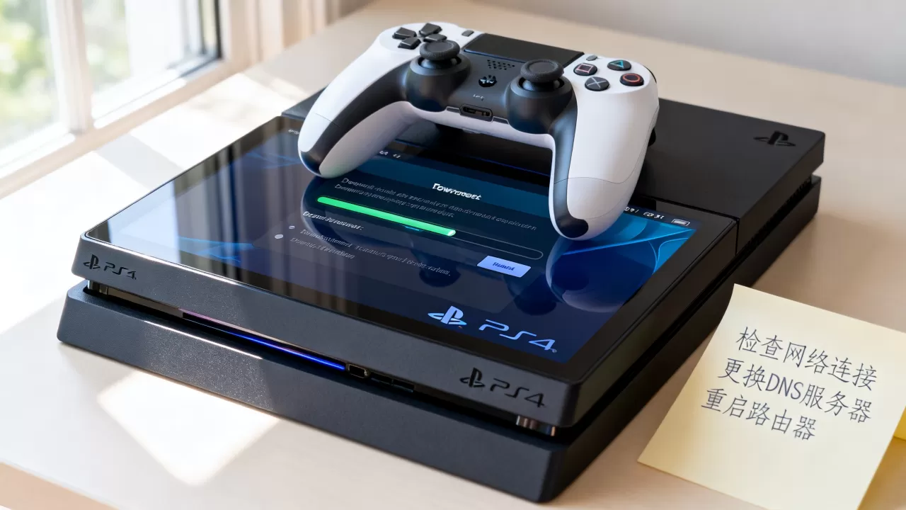 PS4 CDN抓取失败怎么办？PS4更新下载速度慢解决方法
