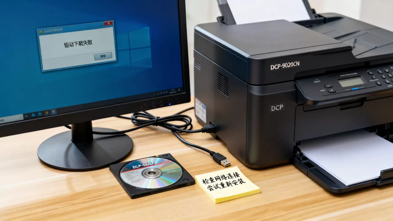 dcp-9020cdn驱动下载失败怎么办?打印机驱动怎么安装 dcp-9020cdn驱动下载失败怎么办?打印机驱动怎么安装