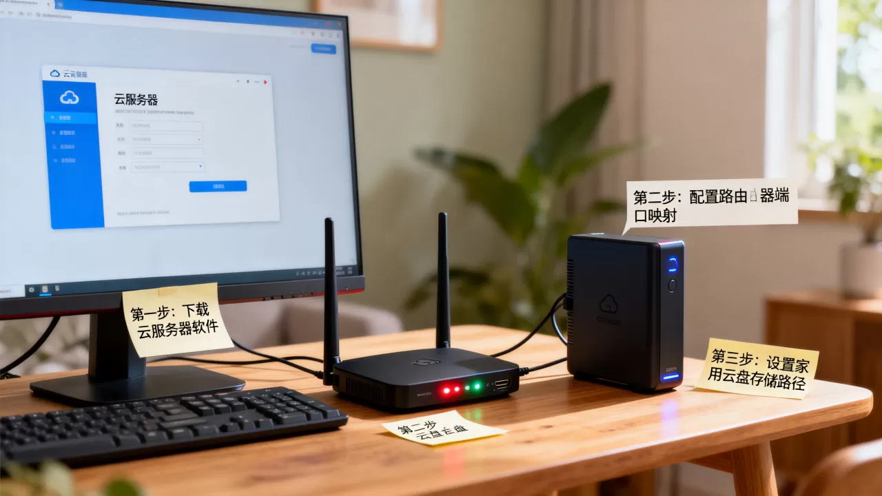 个人电脑变云服务器软件怎么下载？免费搭建家用云盘教程