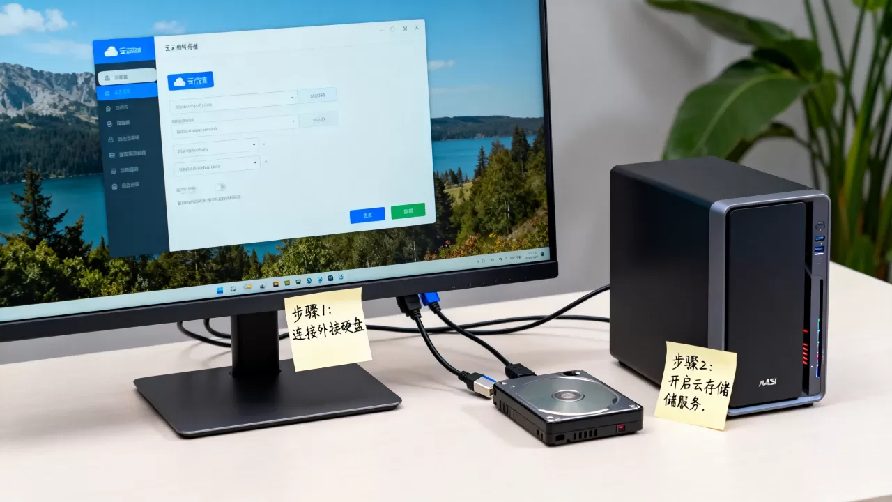 个人电脑怎么变云存储？电脑当云盘存储教程
