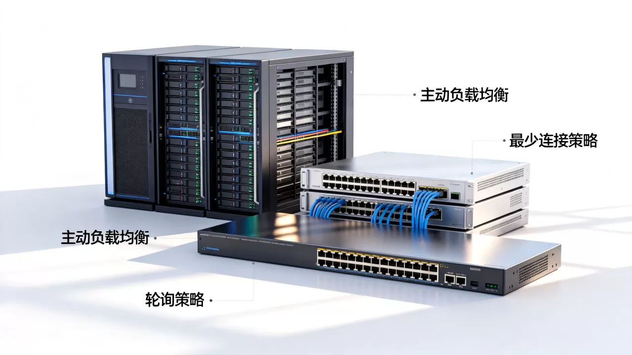 如何构建主动负载均衡？负载均衡策略有哪些