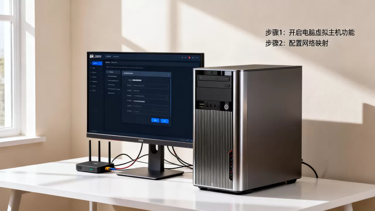 个人电脑做虚拟主机可以关机吗，电脑做虚拟主机怎么设置