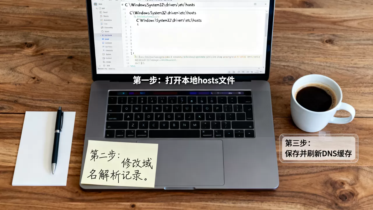 如何更新本地域名解析？本地域名解析修改方法