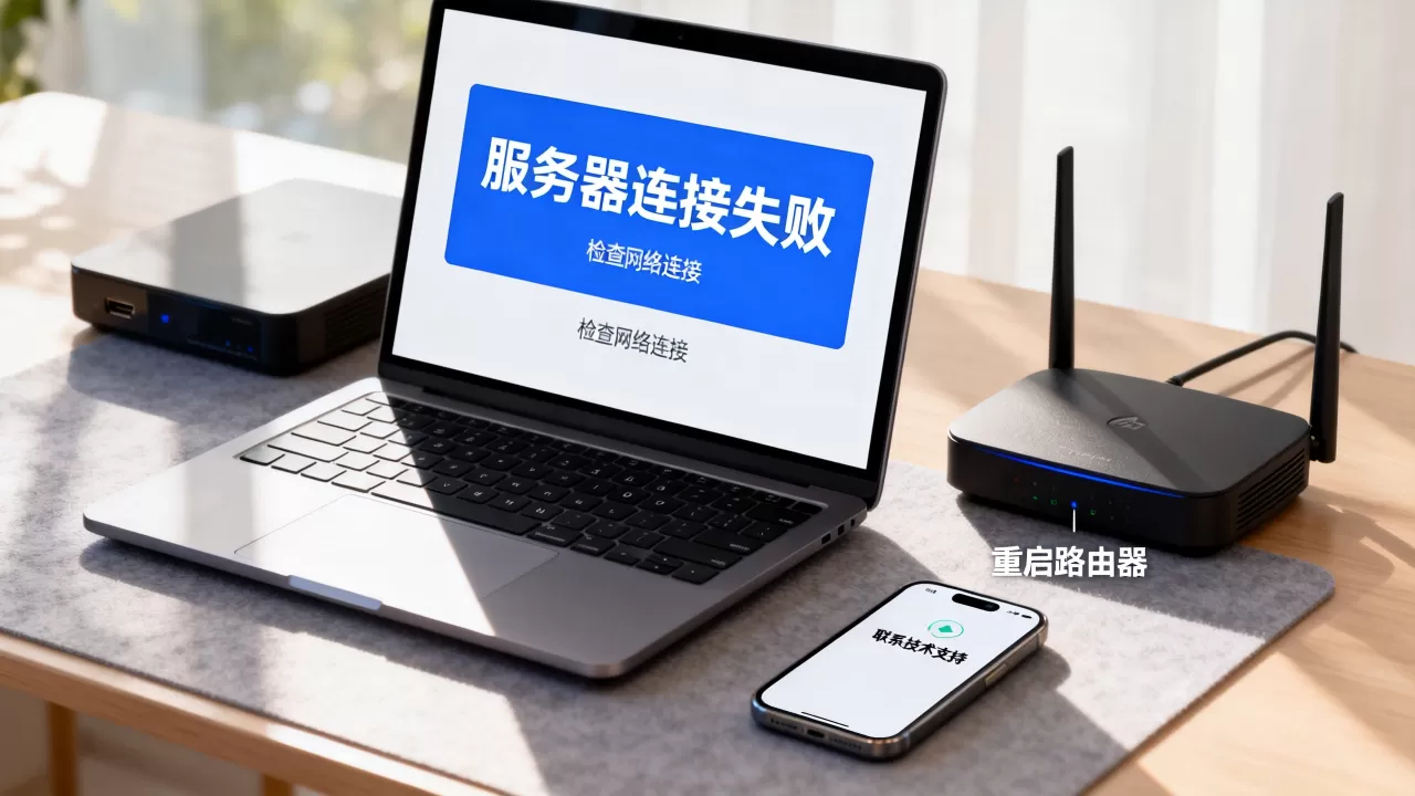 服务器连接失败怎么办？服务器连接失败怎么解决