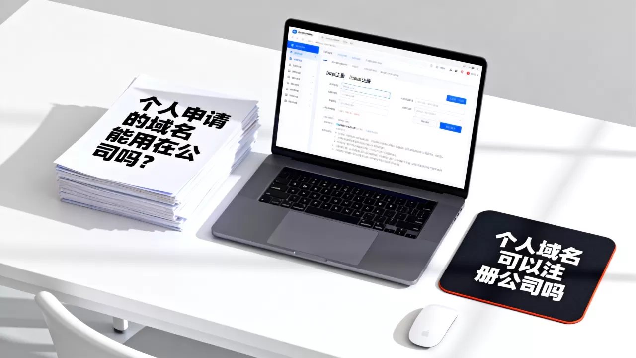 个人申请的域名能用在公司吗？个人域名可以注册公司吗