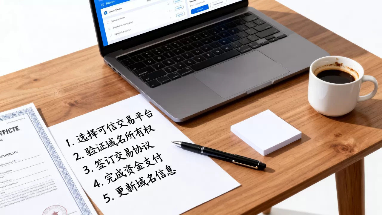 个人注册网站新域名怎么交易啊，新域名交易流程详解