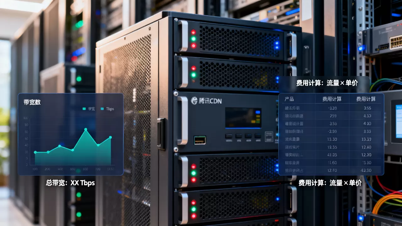 腾讯cdn总带宽是多少？腾讯cdn带宽费用怎么算