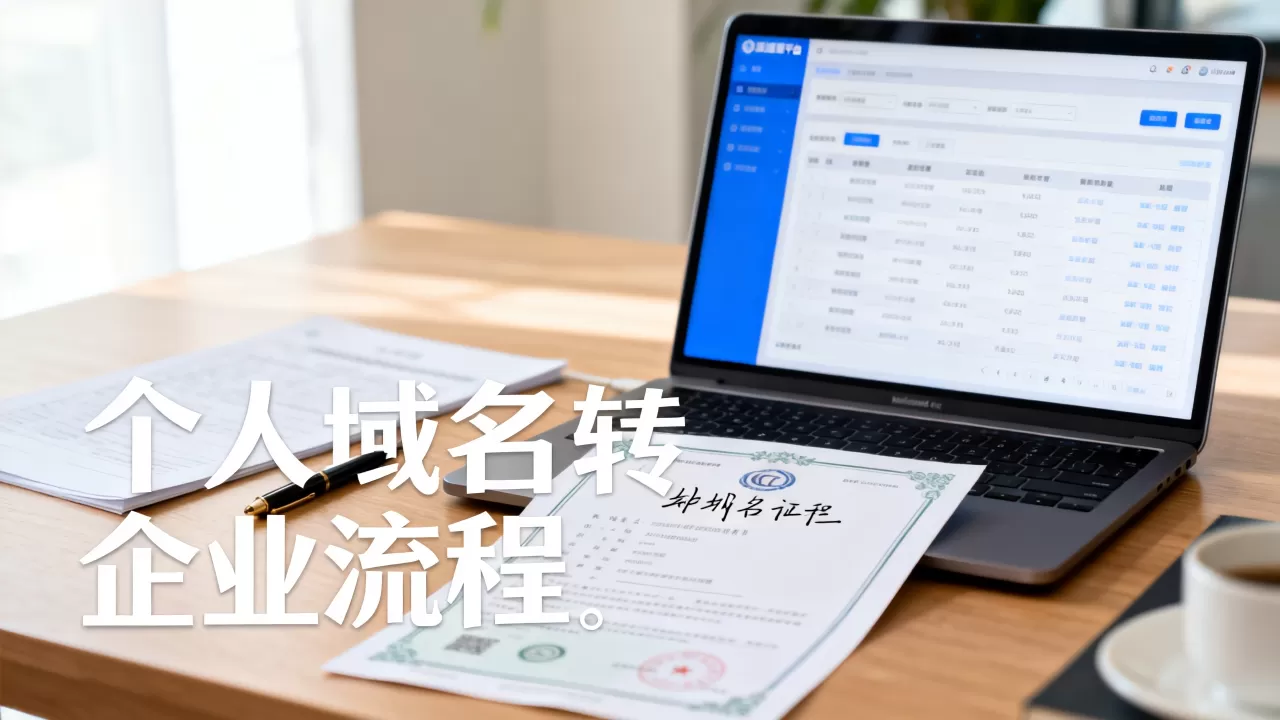 个人域名如何转企业?个人域名转企业域名流程 个人域名如何转企业?个人域名转企业域名流程
