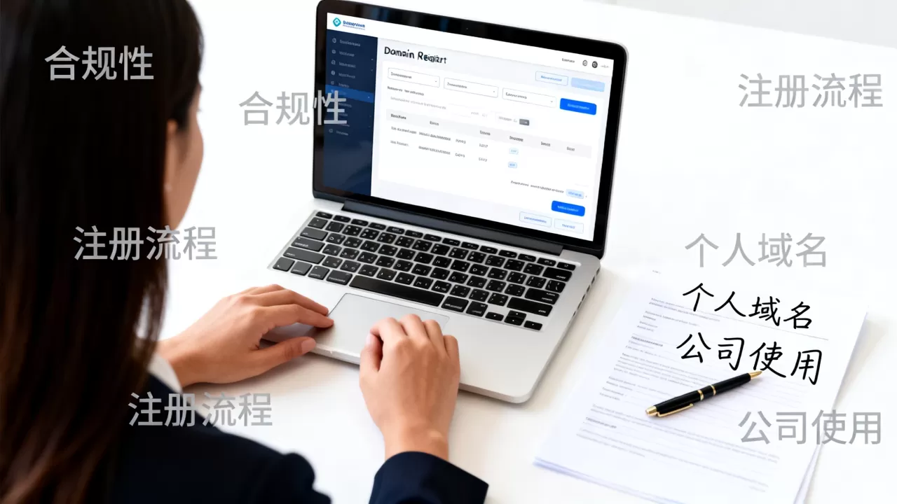 个人域名给公司用合规吗？个人域名可以注册公司网站吗
