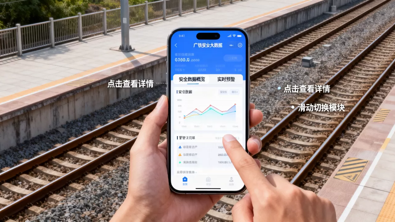 广铁安全大数据手机端怎么用？