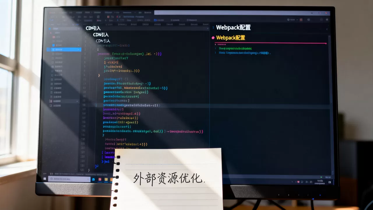 Webpack如何引用外部CDN？webpack引入外部资源优化