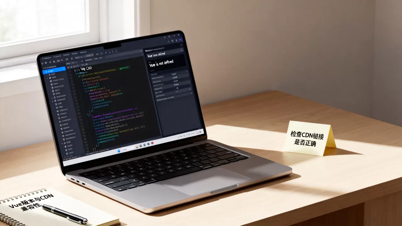 vue加入cdn报错怎么解决？vue引入cdn报错原因