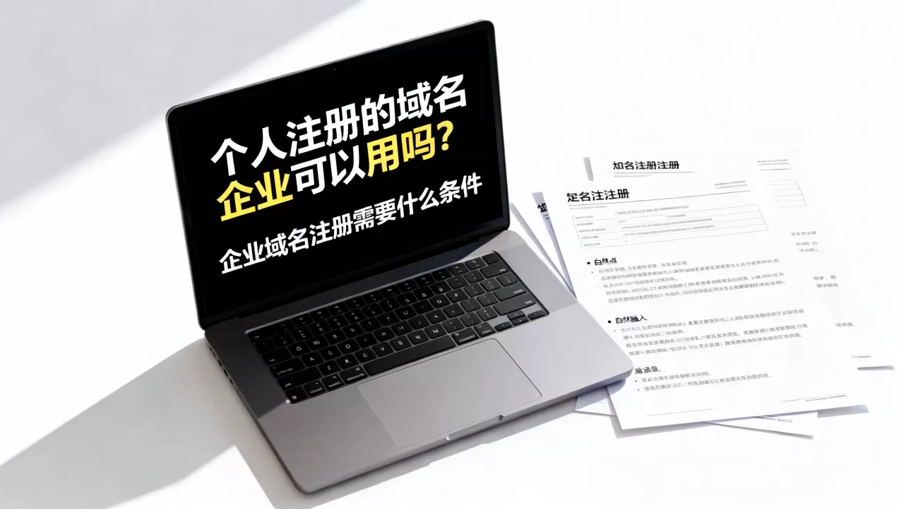 个人注册的域名企业可以用吗？企业域名注册需要什么条件