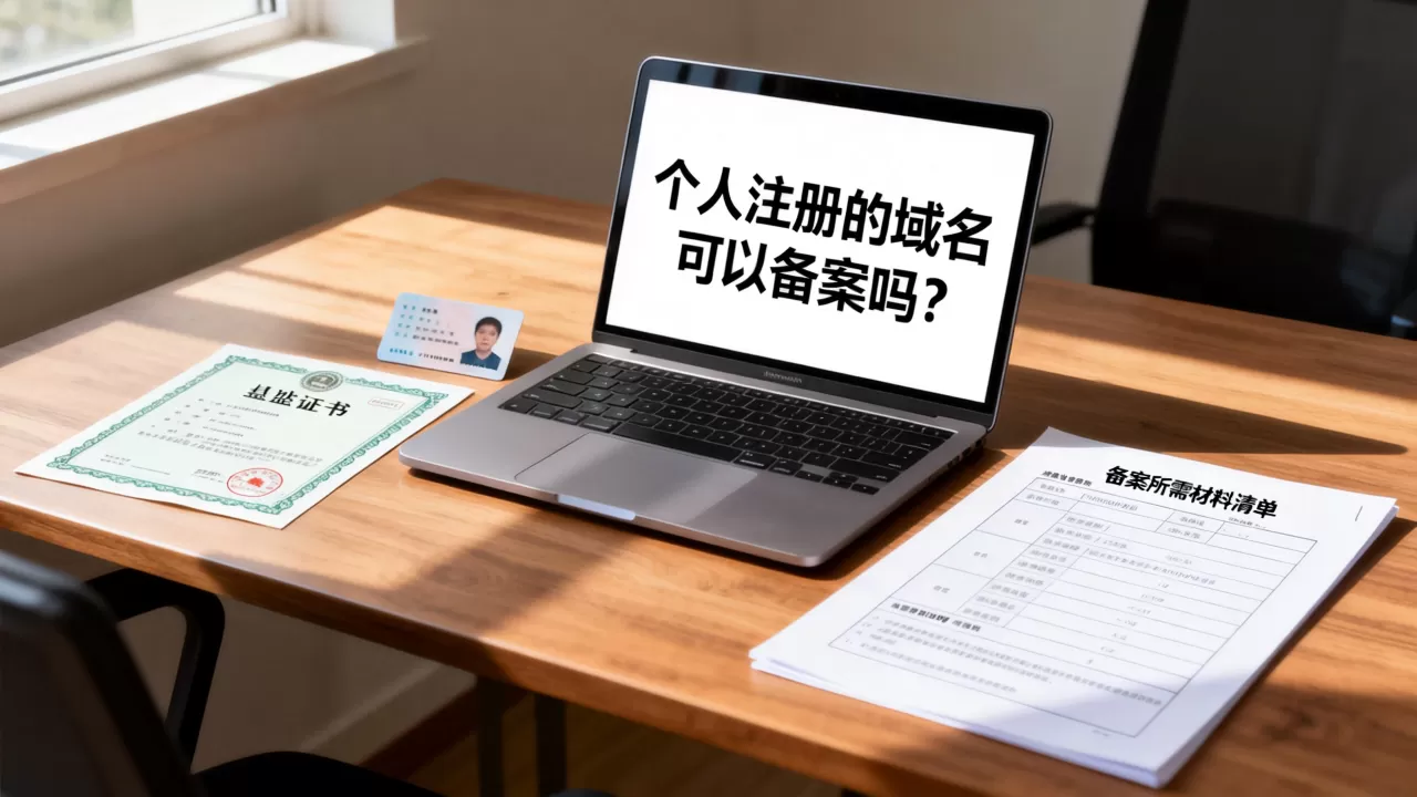 个人注册的域名可以备案吗？域名备案需要哪些资料