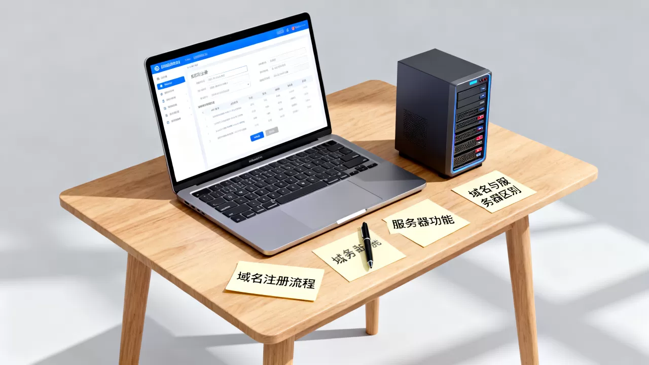 个人注册域名需要买服务器吗？域名和服务器有什么区别