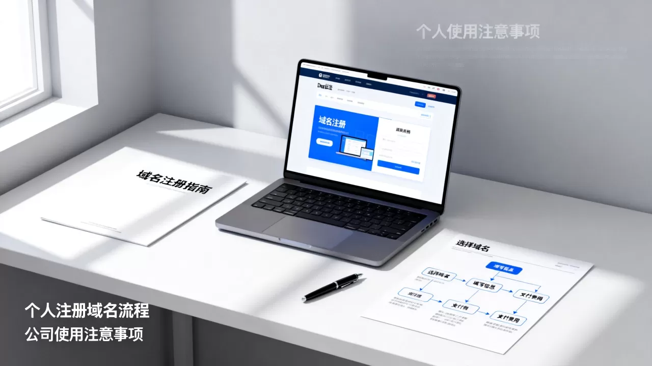 个人注册域名公司可以用吗？个人怎么注册域名