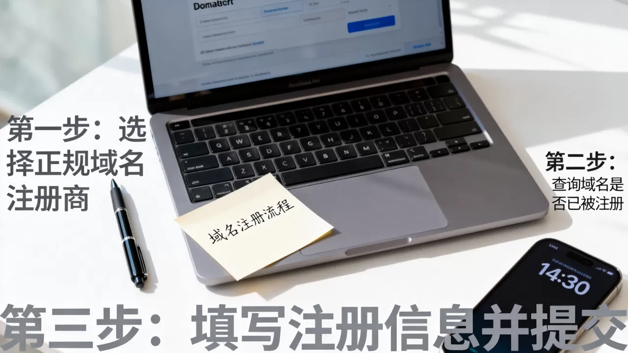 个人注册域名公司用怎么操作？个人域名注册流程