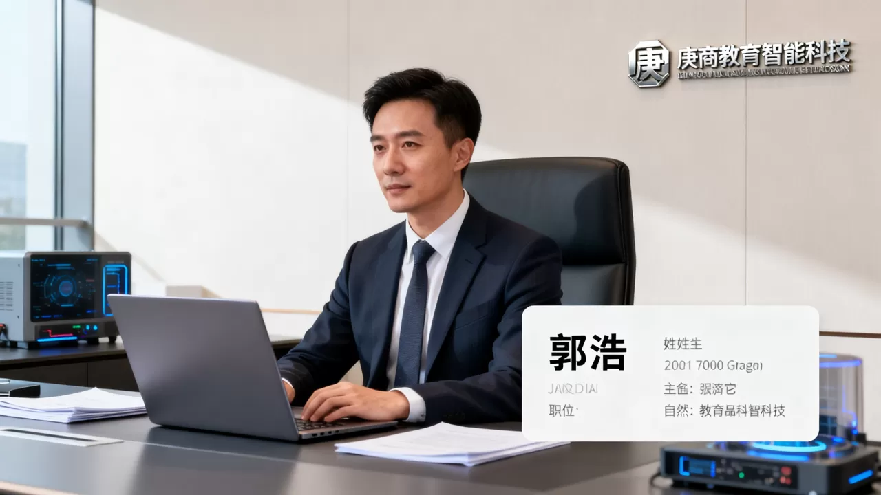 庚商教育智能科技郭浩是谁？庚商教育智能科技郭浩怎么样