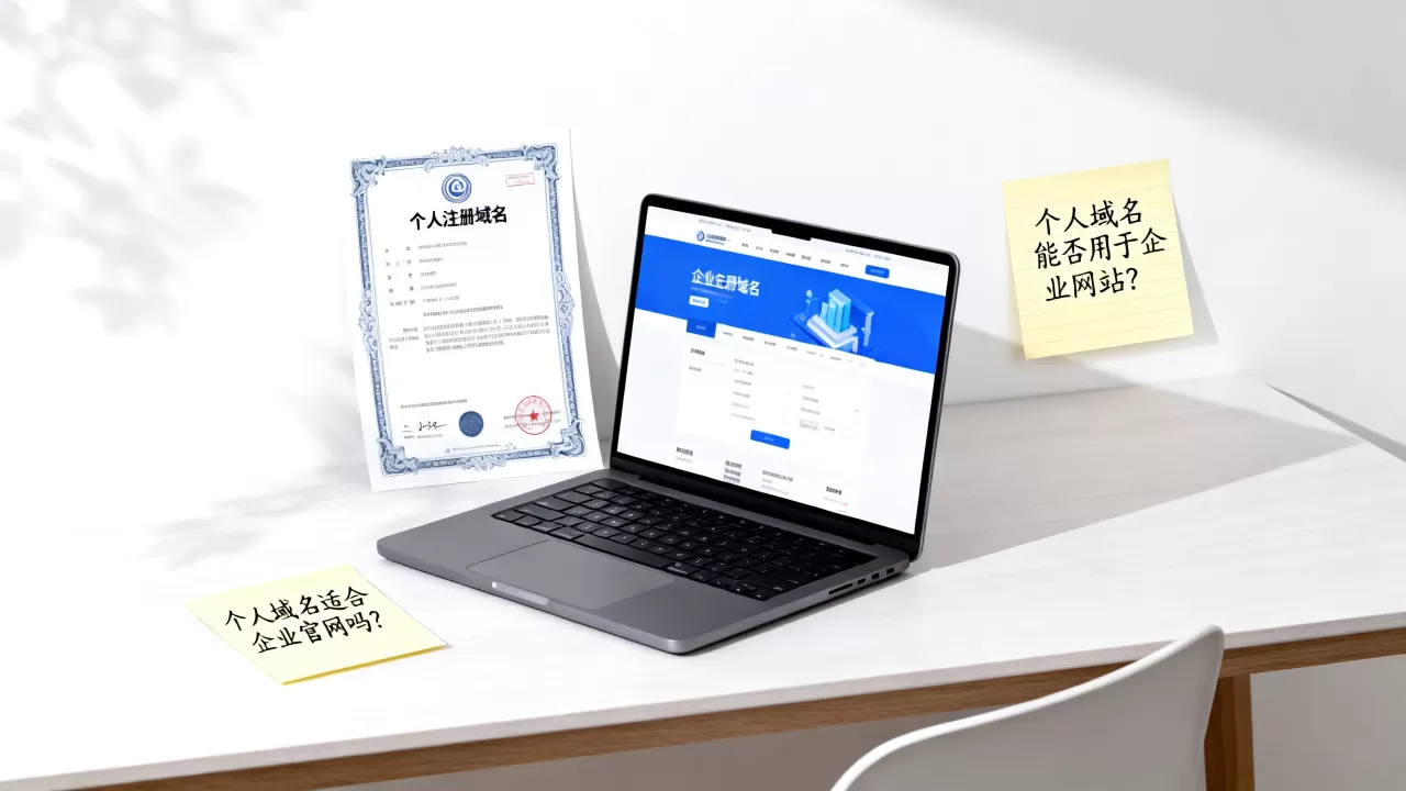 个人注册域名能用于企业网站吗？个人域名适合做企业官网吗