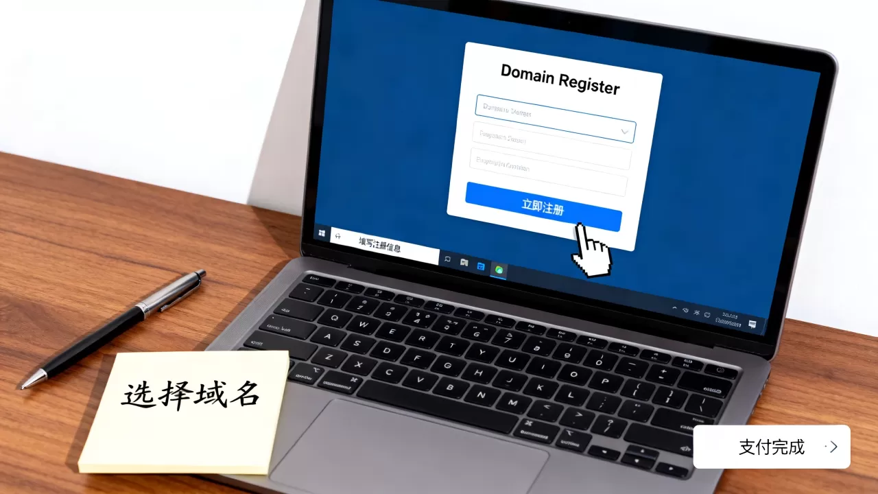 个人注册域名程序怎么操作？个人注册域名教程