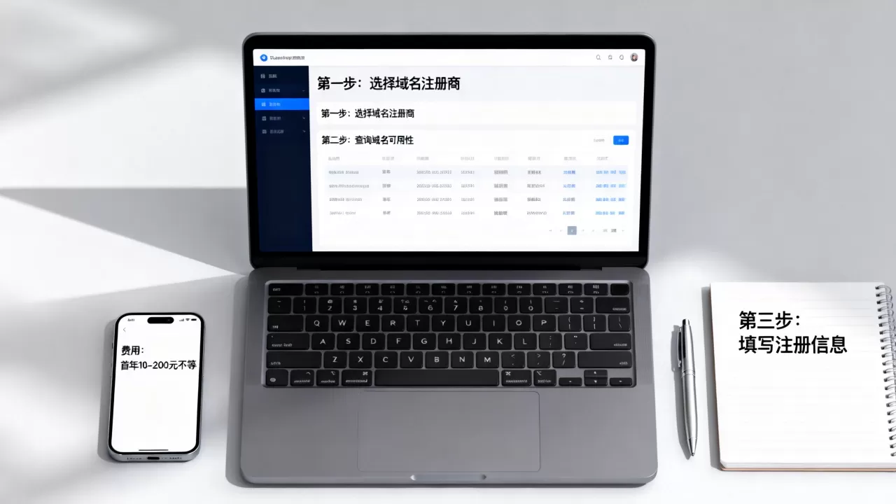 个人注册域名代码程序怎么弄？个人域名注册流程及费用