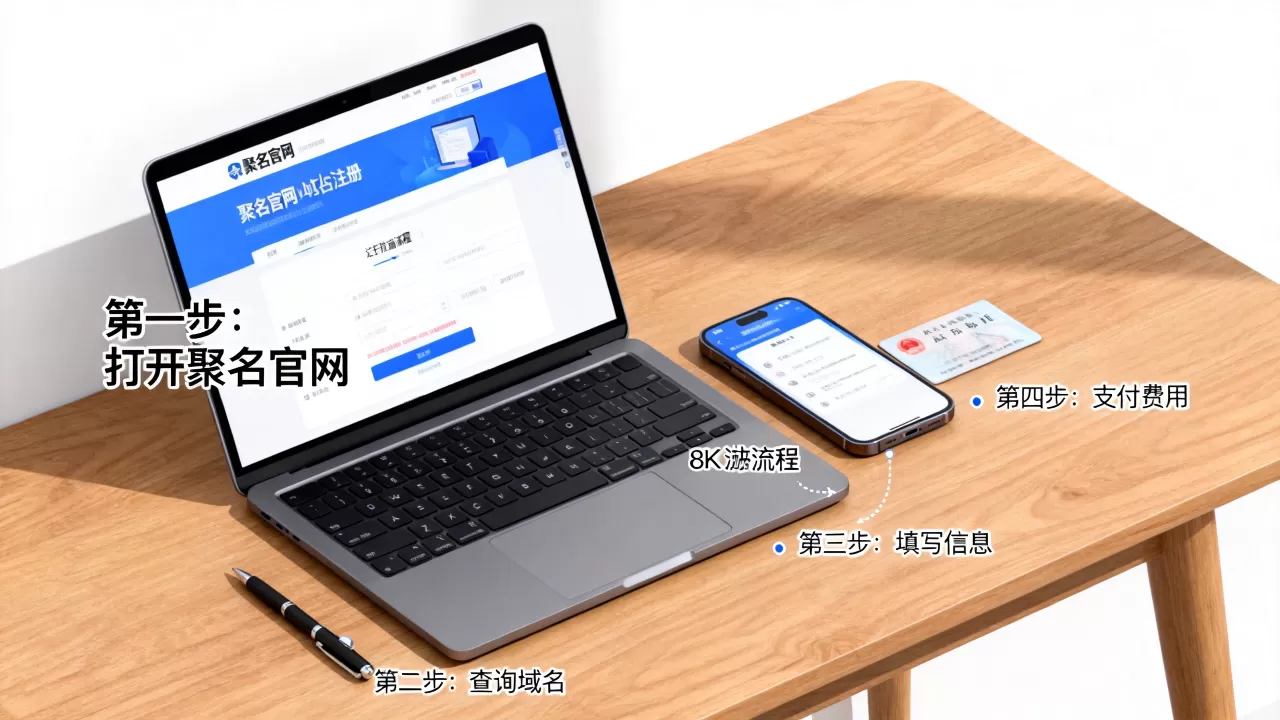 个人怎么在聚名注册域名?域名注册流程及费用详解 个人怎么在聚名注册域名?域名注册流程及费用详解