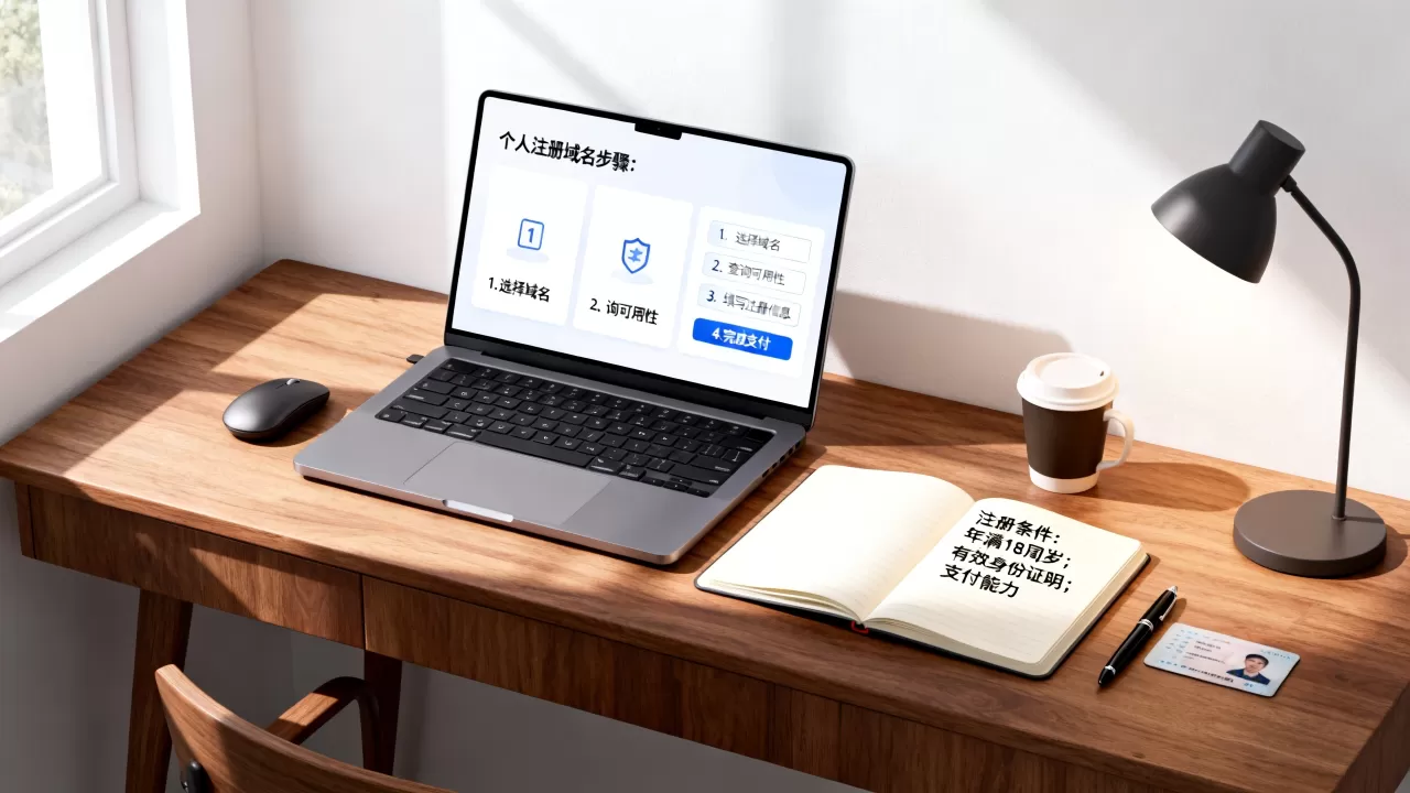 个人注册域名有哪些步骤？个人注册域名需要什么条件