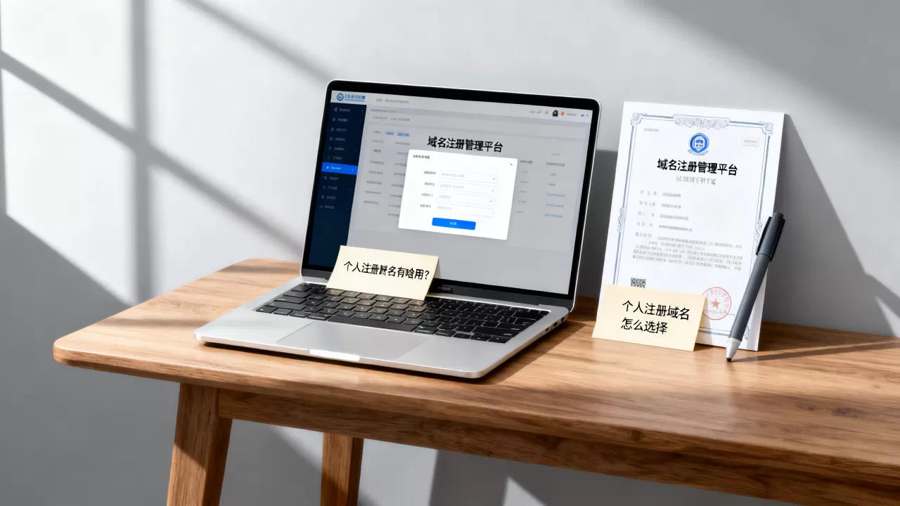 个人注册域名有啥用？个人注册域名怎么选择