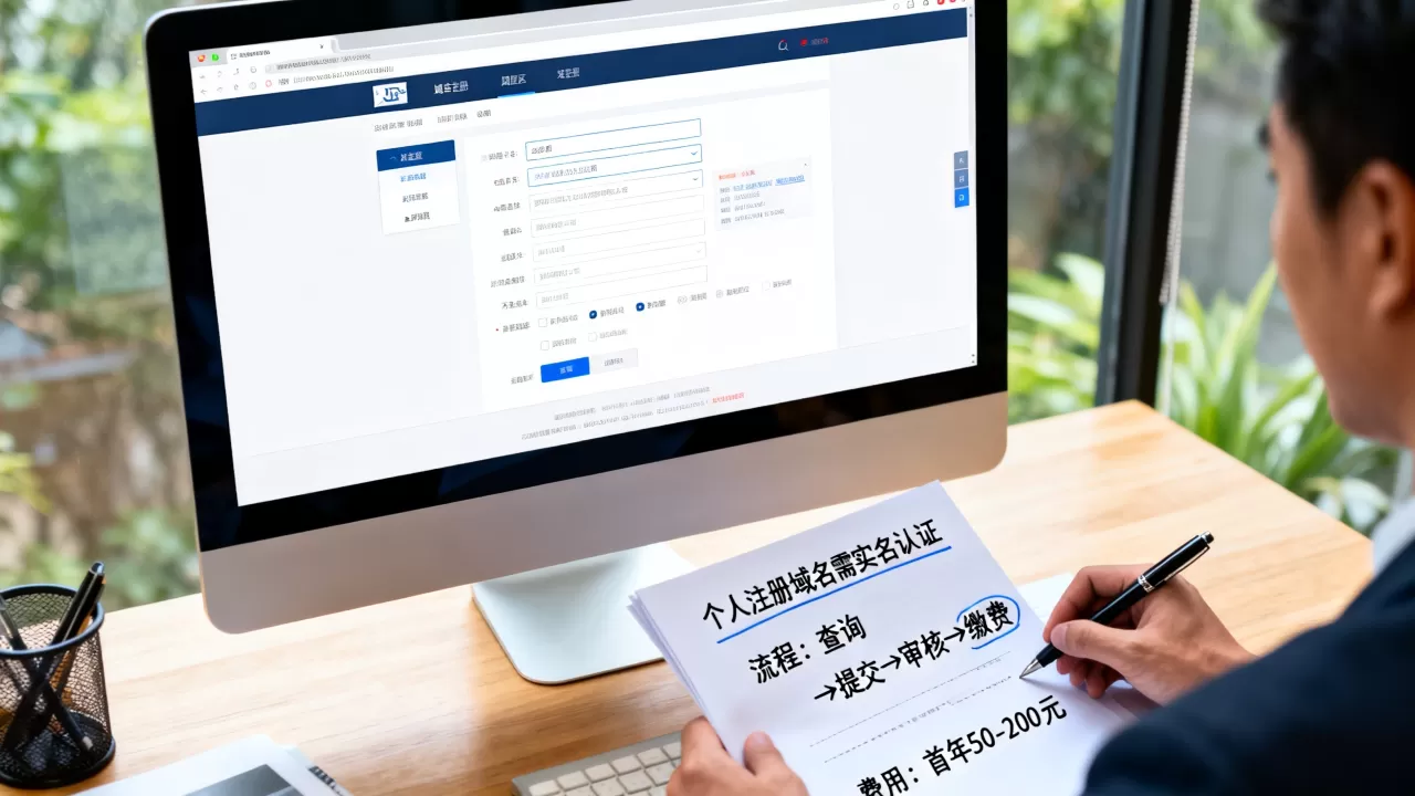 个人注册域名最新政策是怎样的?个人域名注册流程及费用 个人注册域名最新政策是怎样的?个人域名注册流程及费用