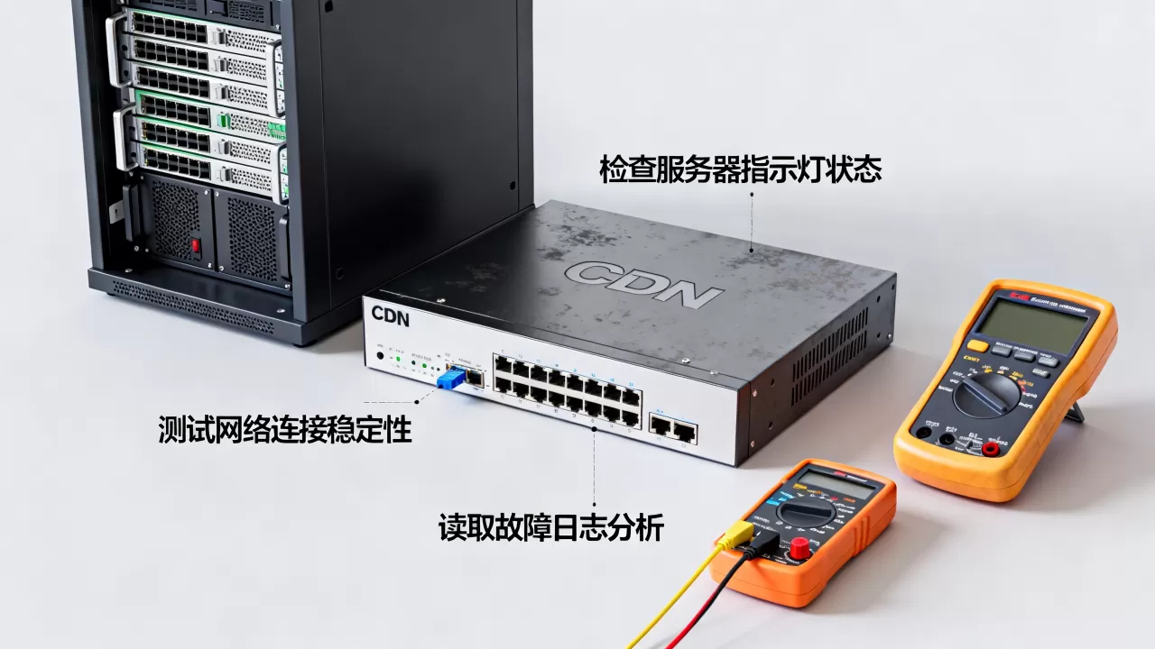 CDN硬件故障怎么排查？CDN节点故障导致网站打不开怎么办