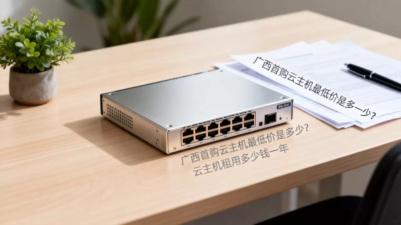 广西首购云主机最低价是多少？云主机租用多少钱一年