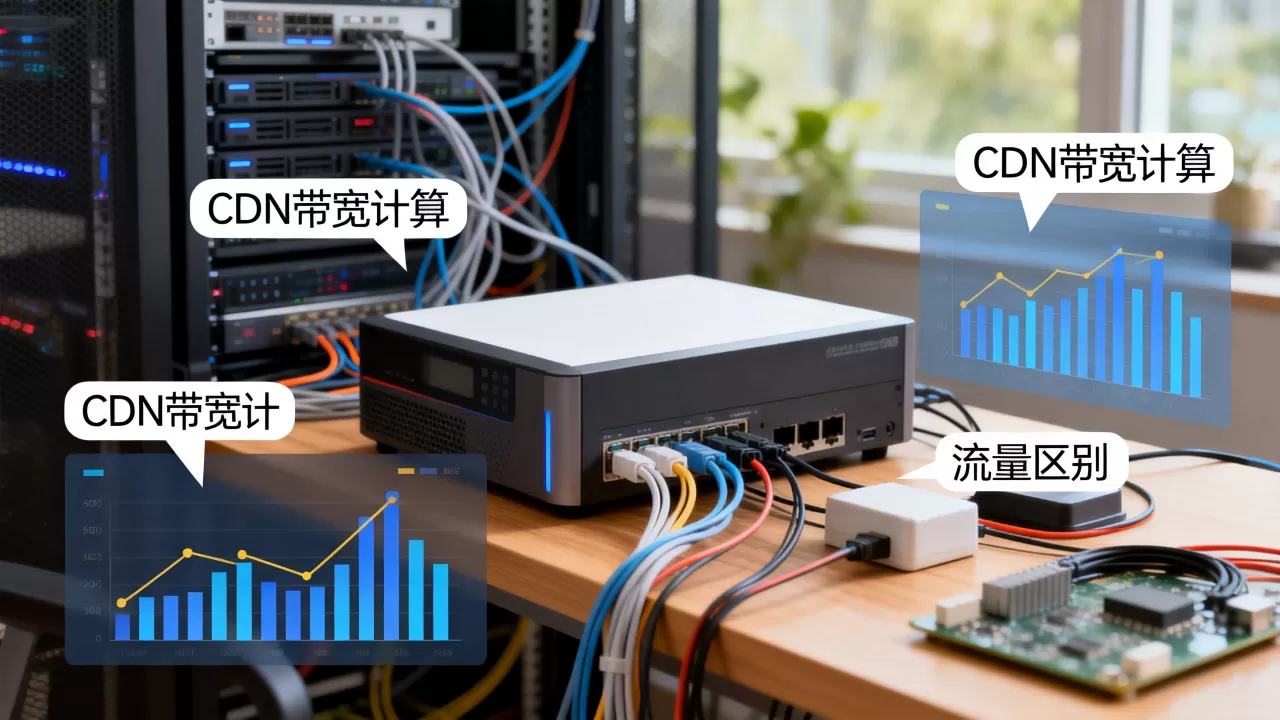 CDN带宽怎么算？CDN带宽和流量有什么区别