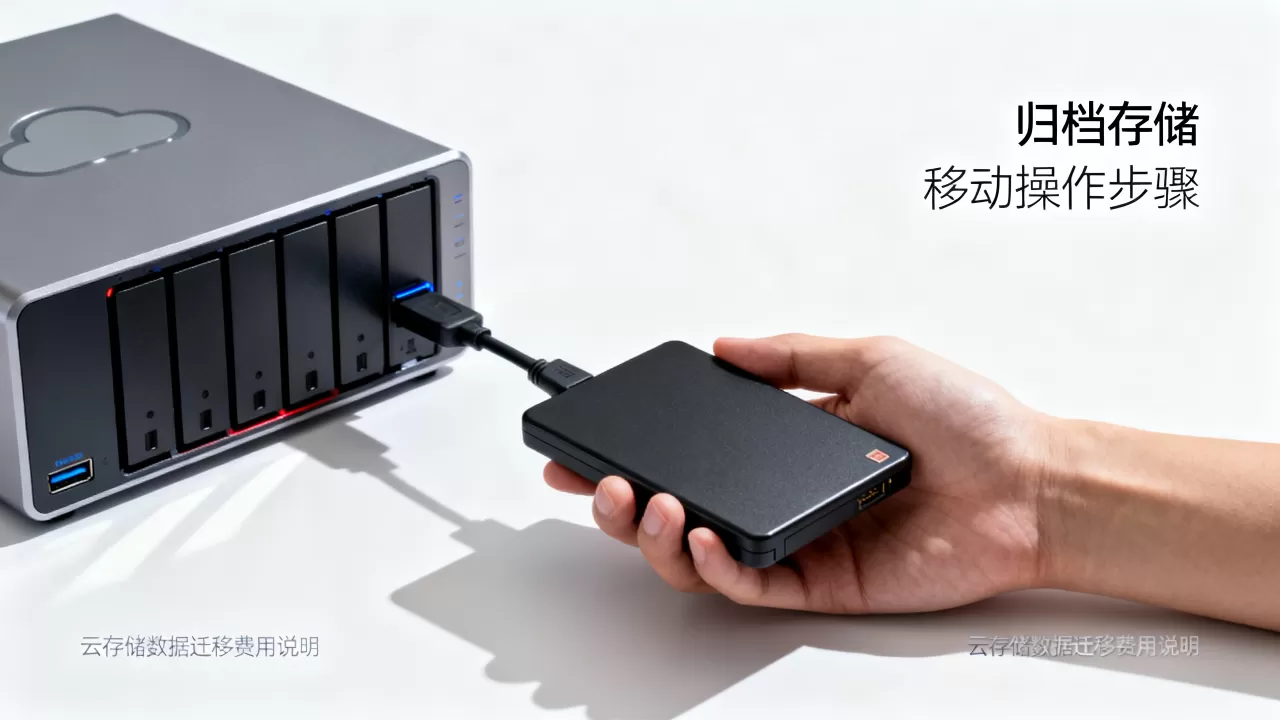 归档存储移动怎么操作？云存储数据迁移费用