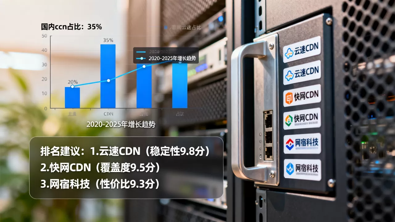 国内cdn占比多少?国内cdn服务商排名及选择建议 国内cdn占比多少?国内cdn服务商排名及选择建议