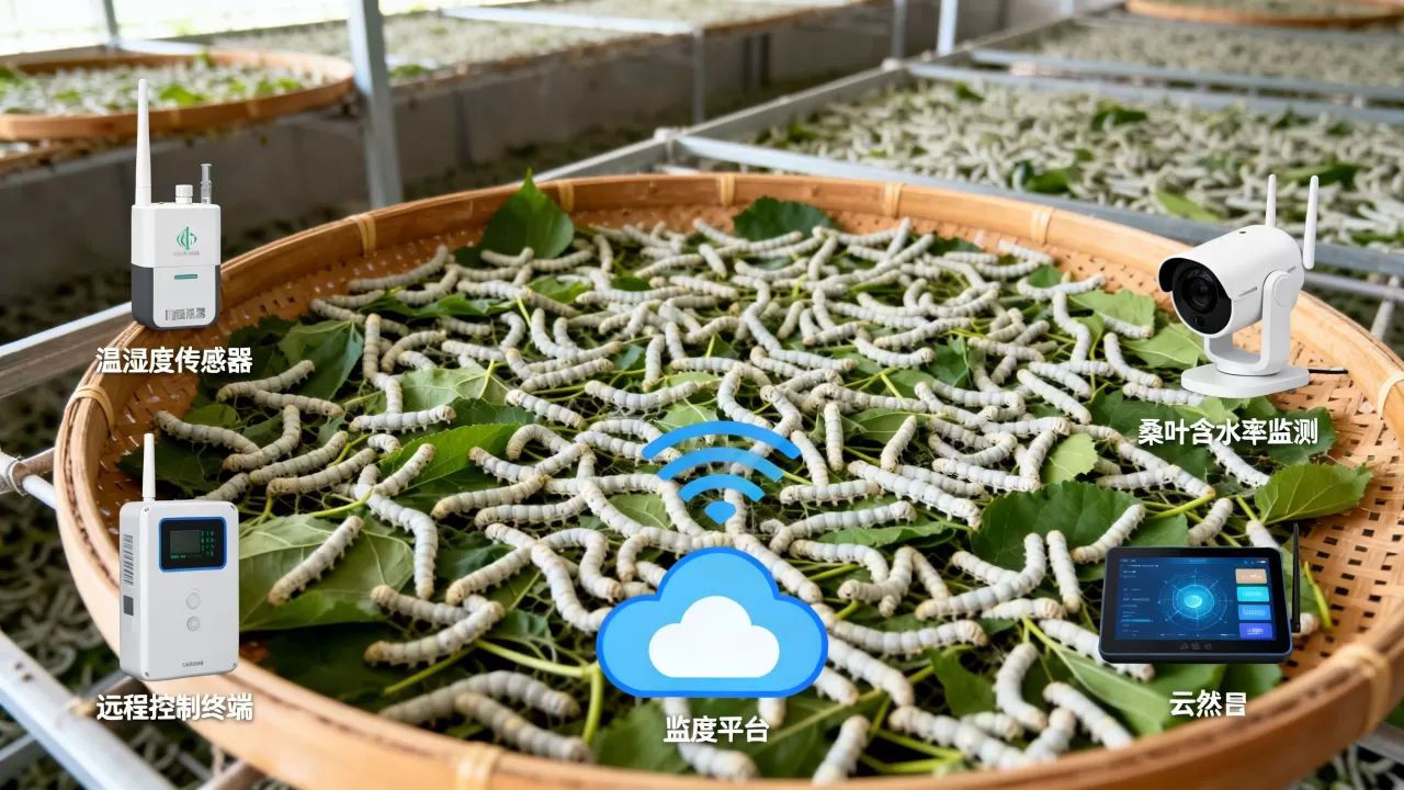 广西桑蚕种养物联网云平台怎么用？桑蚕养殖物联网系统多少钱