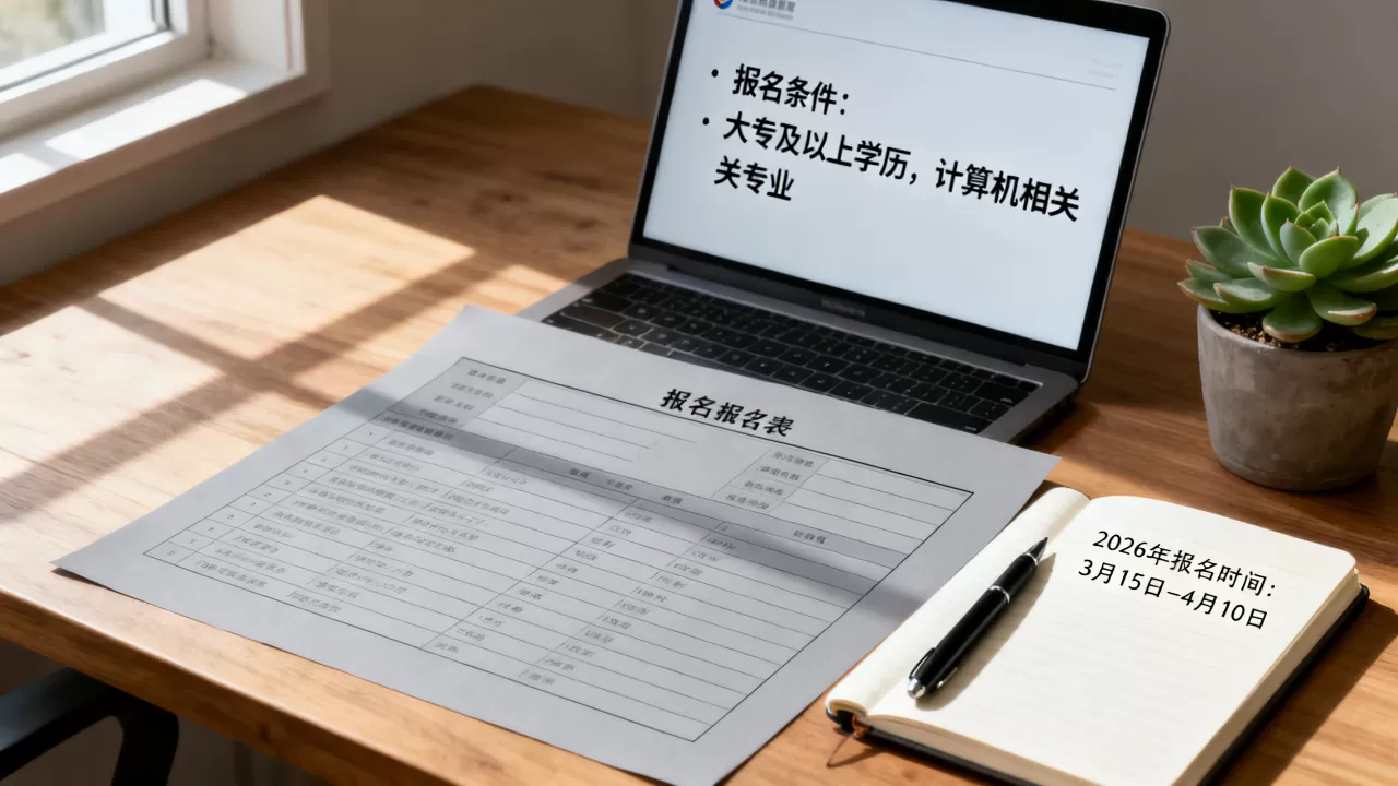 广西网络工程师什么时候报名？2026年报名时间及条件