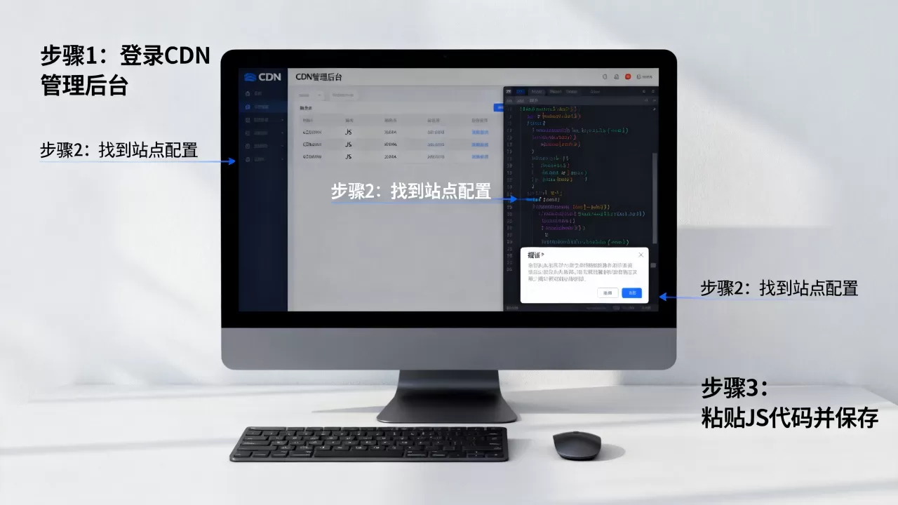 cdn网站加入js怎么操作？cdn网站添加js代码报错怎么解决