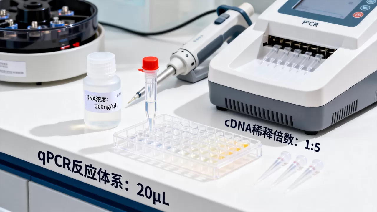 cdn多少做qpcr？qpcr实验cdn浓度怎么配置