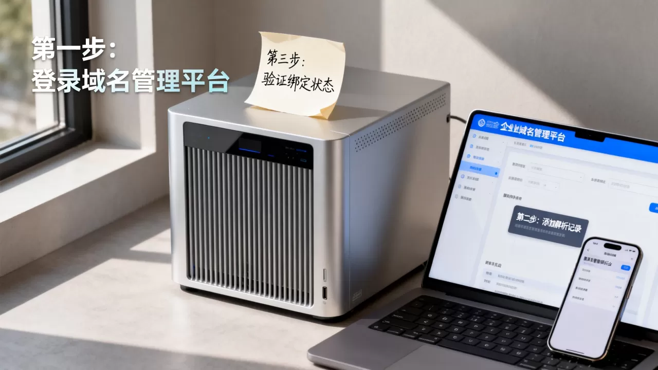 个人服务器怎么绑定企业域名？企业域名绑定个人服务器教程