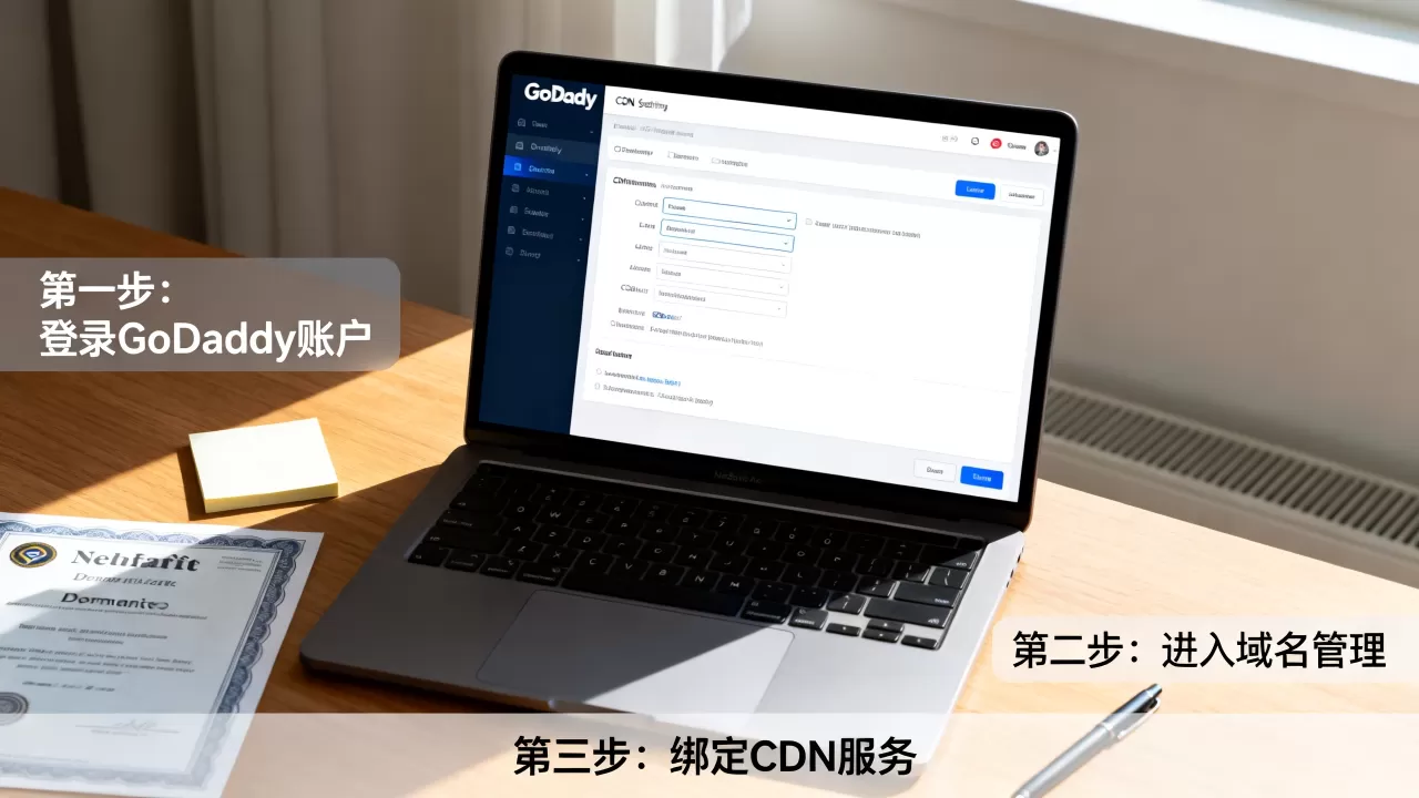 GoDaddy提供CDN服务吗？GoDaddy域名绑定CDN教程