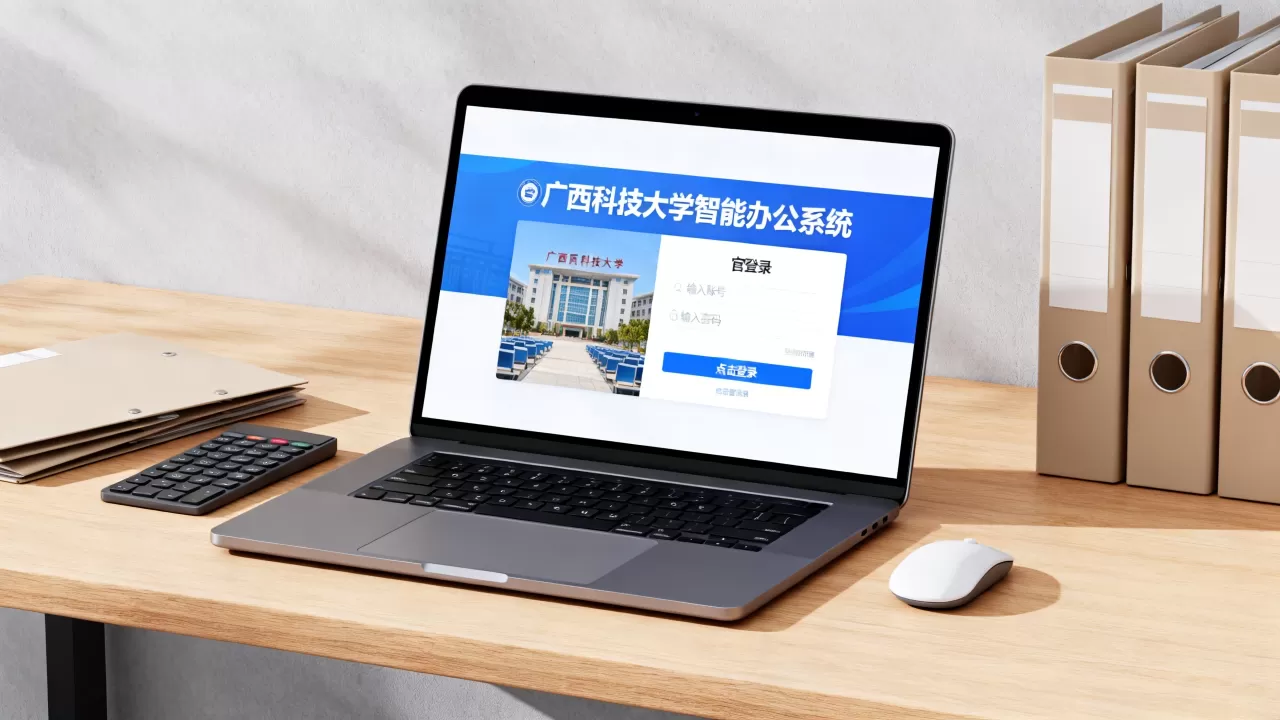 广西科技大学智能办公系统官网怎么登录？