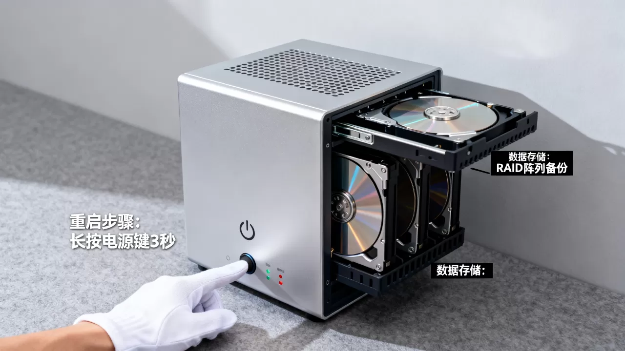 个人服务器怎么重启？服务器重启后数据会丢失吗